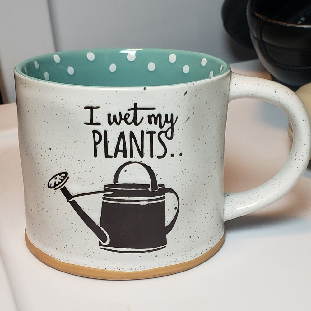 I Wet my Plants 17oz Ceramic Mug